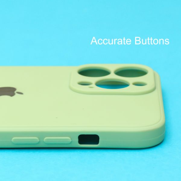 Light Green Candy Silicone Case for Apple Iphone 15 Pro Max