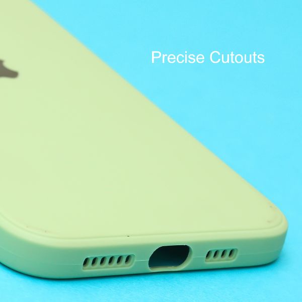 Light Green Candy Silicone Case for Apple Iphone 15 Pro Max