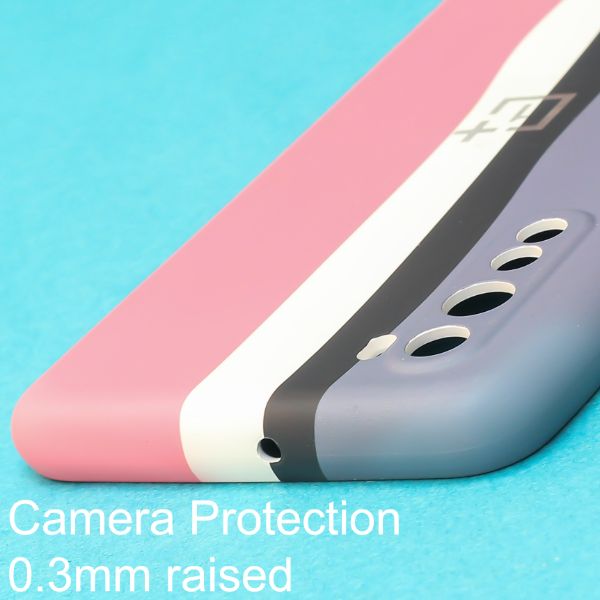 Pastel-Pink Multivers Silicone Case for Oneplus Nord