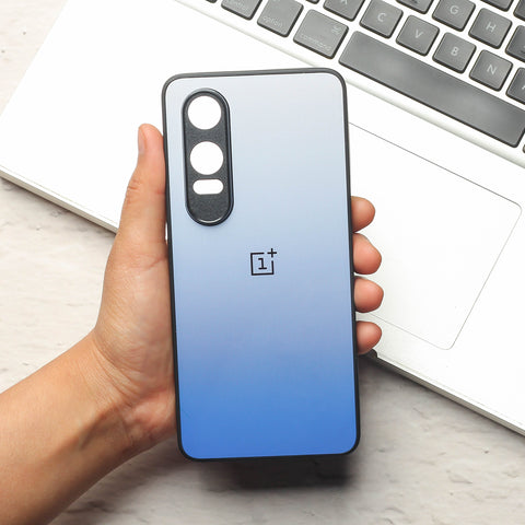 Blue Gradient metal back case for Samung S24 FE