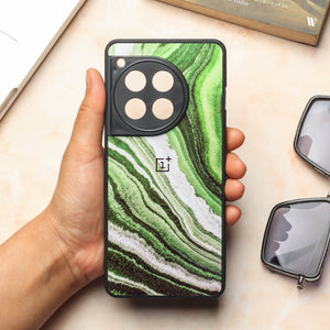Greenstone Essence metal back case for OnePlus 12R