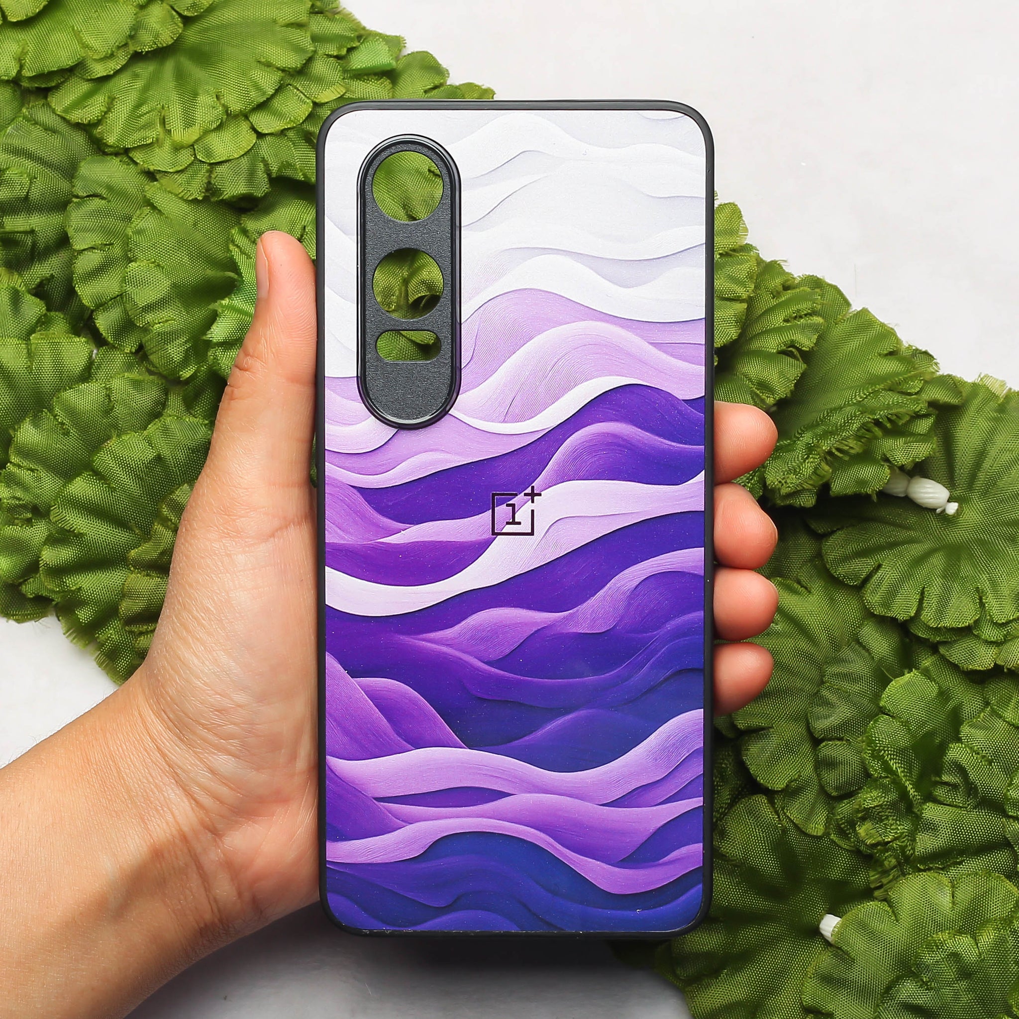 Purple Crest metal back case for OnePlus Nord CE 4 Lite