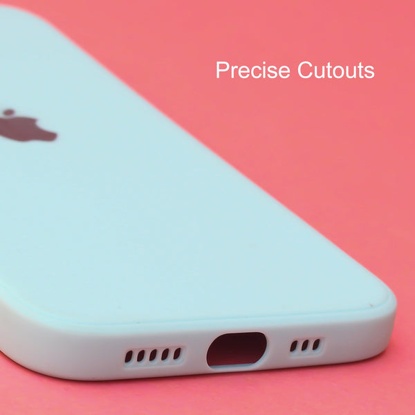 Light Blue Candy Silicone Case for Apple iphone 15