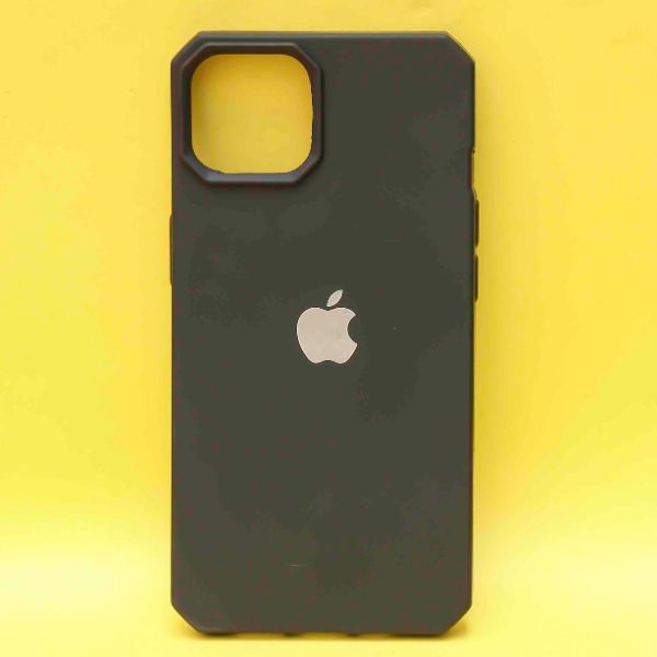 Black Silicone Case for Apple iphone 13