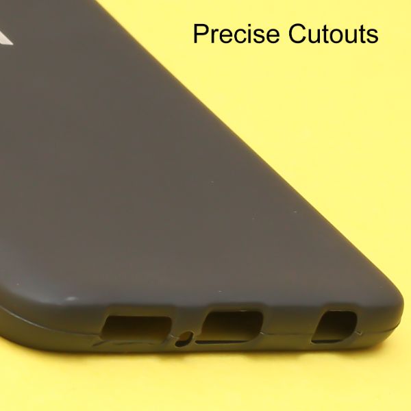 Black Silicone Case for Xiaomi Redmi Note 9 pro