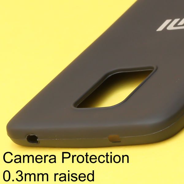 Black Silicone Case for Xiaomi Redmi Note 9 pro max