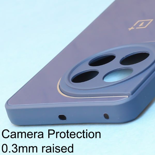 Dark Blue camera Safe mirror case for Oneplus 11