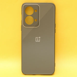 Olive Green Camera Mirror safe Silicone case for Oneplus Nord 2T