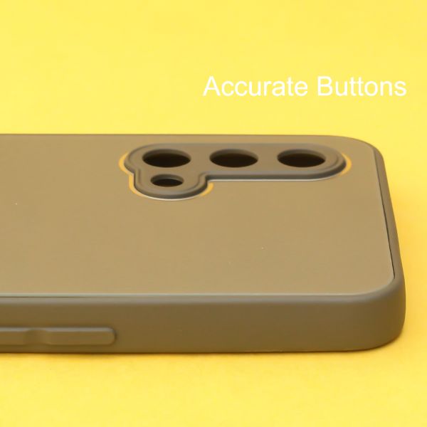 Olive Green Camera Mirror Silicone case for Oneplus Nord CE 5g