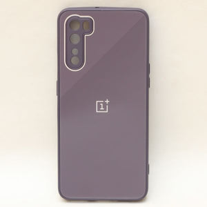 Deep Purple Camera Mirror Safe Silicone Case for Oneplus Nord
