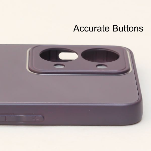 Deep Purple Camera Original Silicone Case for Oneplus Nord 2T