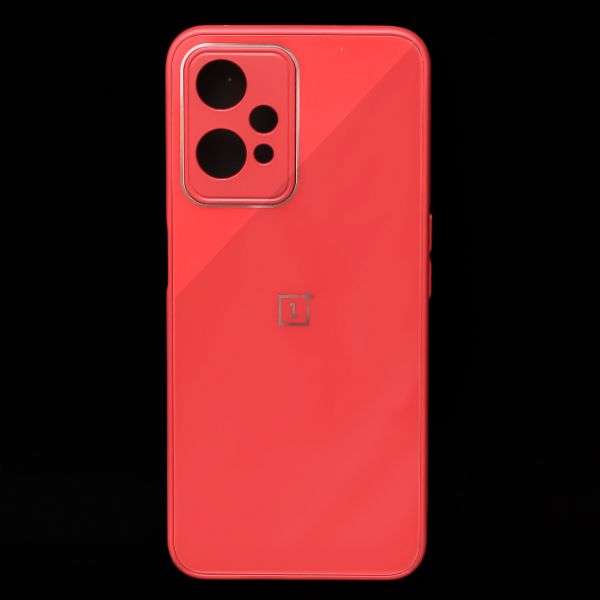 Red camera Safe mirror case for Oneplus Nord CE 2 Lite