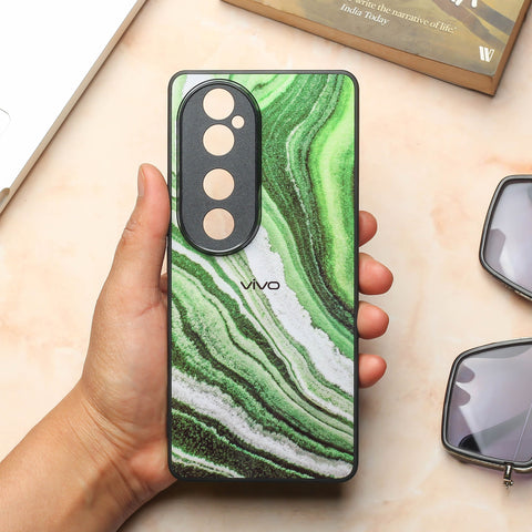 Greenstone Essence metal back case for Vivo V40