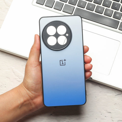Blue Gradient metal back case for OnePlus 13