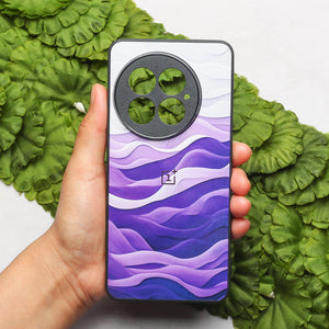 Purple Crest metal back case for OnePlus 13