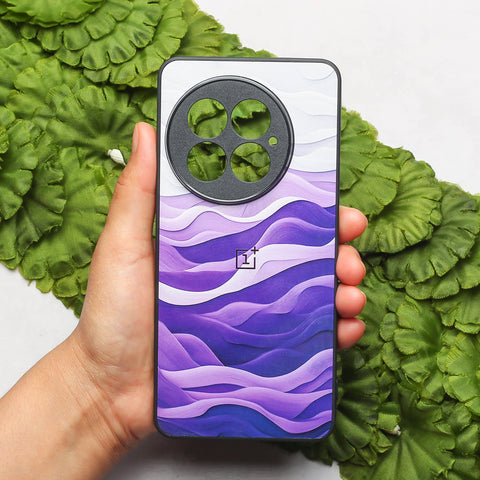 Purple Crest metal back case for OnePlus 13