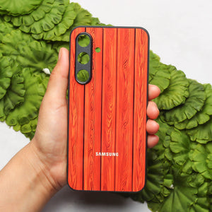 WoodCraft Touch metal back case for Samsung S24 FE