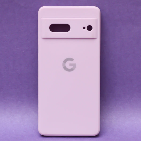 Purple Candy Camera Silicone Case for Google Pixel 7