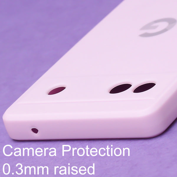 Purple Candy Camera Silicone Case for Google Pixel 6A