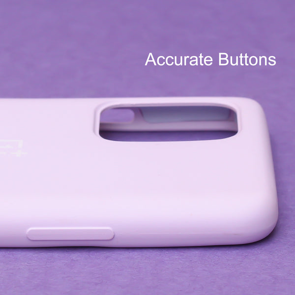 Purple Original Silicone case for Oneplus 9r