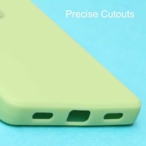 Light Green Candy Silicone Case for Google Pixel 6A