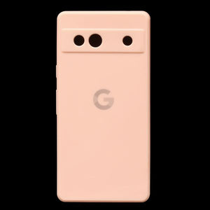 Peach Candy Camera Silicone Case for Google Pixel 7A