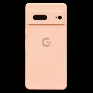 Peach Candy Camera Silicone Case for Google Pixel 7