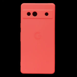 Red Candy Camera Silicone Case for Google Pixel 7A