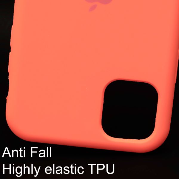 Orange Original Silicone case for Apple iphone 14