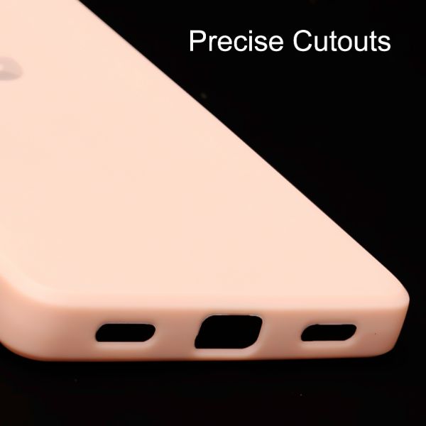 Peach Candy Camera Silicone Case for Google Pixel 6A