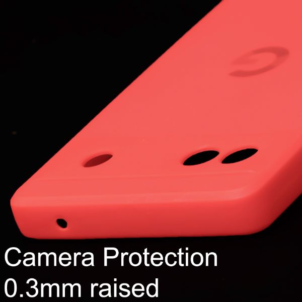 Red Candy Camera Silicone Case for Google Pixel 6A