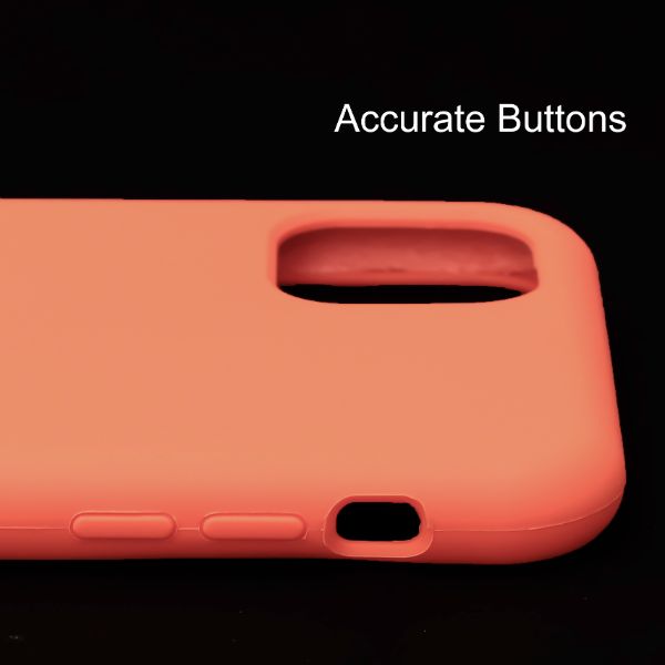 Orange Original Silicone case for Apple iphone 13 Pro