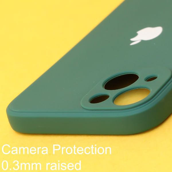 Dark Green Candy Silicone Case for Apple Iphone 15