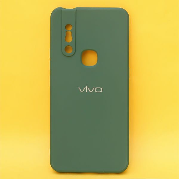 Dark Green Candy Silicone Case for Vivo V15