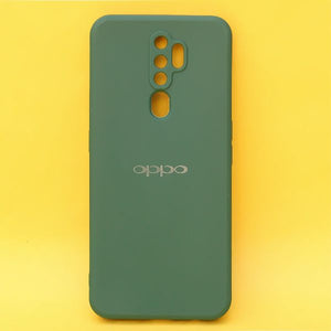 Dark Green Candy Silicone Case for Oppo A9 2020