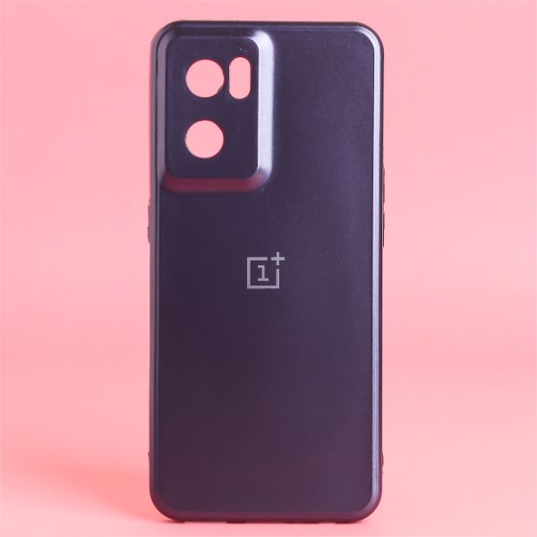 Dark Violet Metallic Finish Silicone Case for Oneplus Nord CE 2