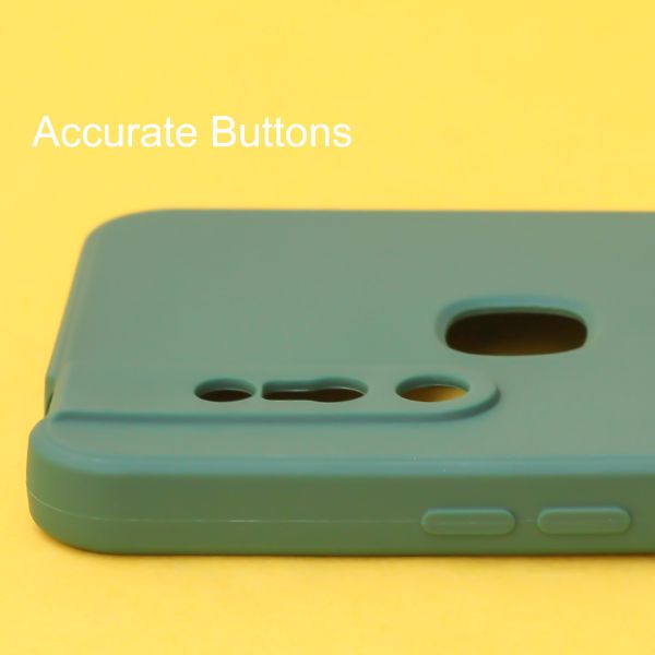 Dark Green Candy Silicone Case for Vivo V15