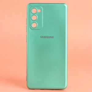 Dark Green Metallic Finish Silicone Case for Samsung S20 FE