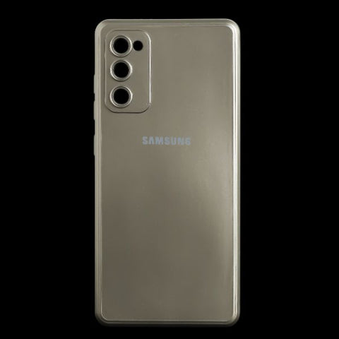 Dark Grey Metallic Finish Silicone Case for Samsung s20 FE