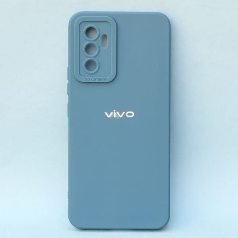 Cosmic Blue Spazy Silicone Case for Vivo Y75 4G