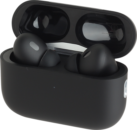 Matte Black Earbuds Pro V2 - THE HATKE