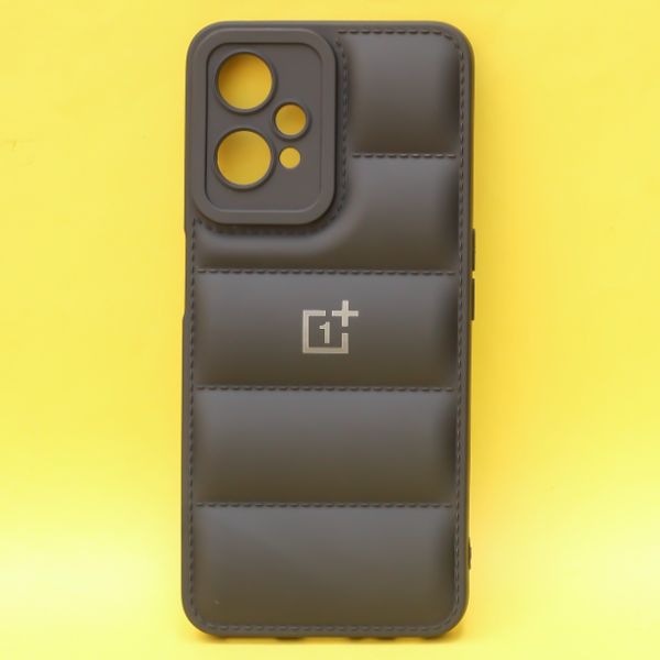 Black Puffon silicone case for Oneplus Nord CE 2 Lite