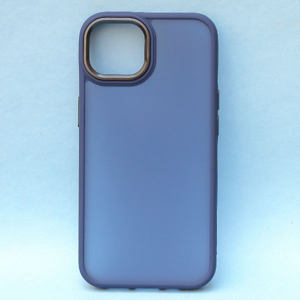 Dark Blue Smoke Skin Silicone case for Apple iphone 13