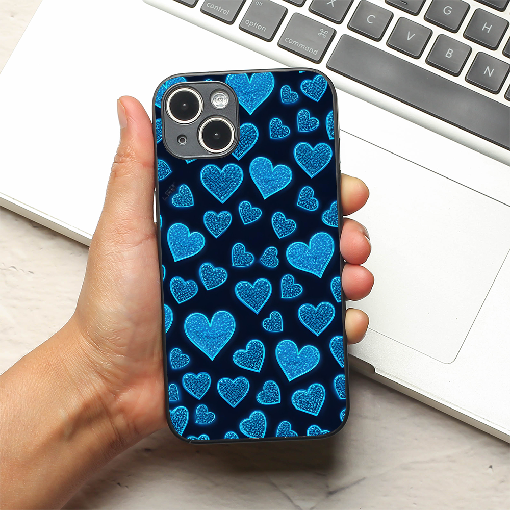 Midnight Romance metal back case for Apple Iphone 13