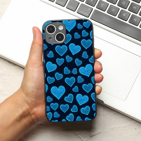 Midnight Romance metal back case for Apple Iphone 14