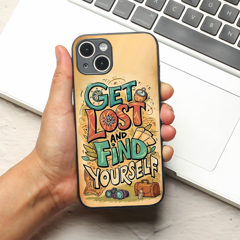 Lost & Found metal back case for Apple Iphone 15