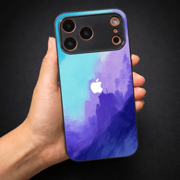 Marine oil Paint (MB) silicone Case for Apple Iphone 17 Pro Max