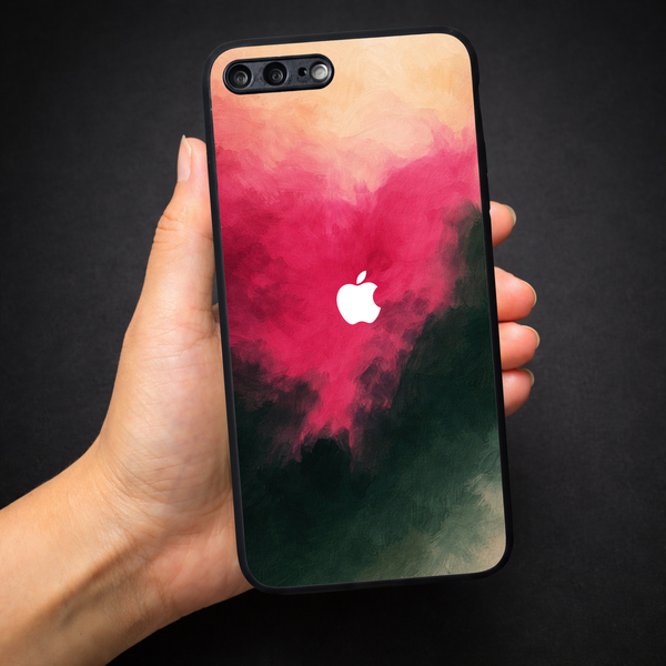 Roseate oil Paint (MB) silicone Case for Apple Iphone 7 Plus