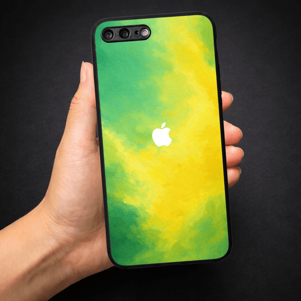 Ocean oil Paint (MB) silicone Case for Apple Iphone 8 Plus