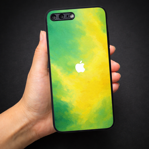 Ocean oil Paint (MB) silicone Case for Apple Iphone 7 Plus